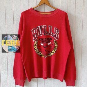 Chicago Bulls 1989 Bulls NBA red Shirt Sweatshirt Retro